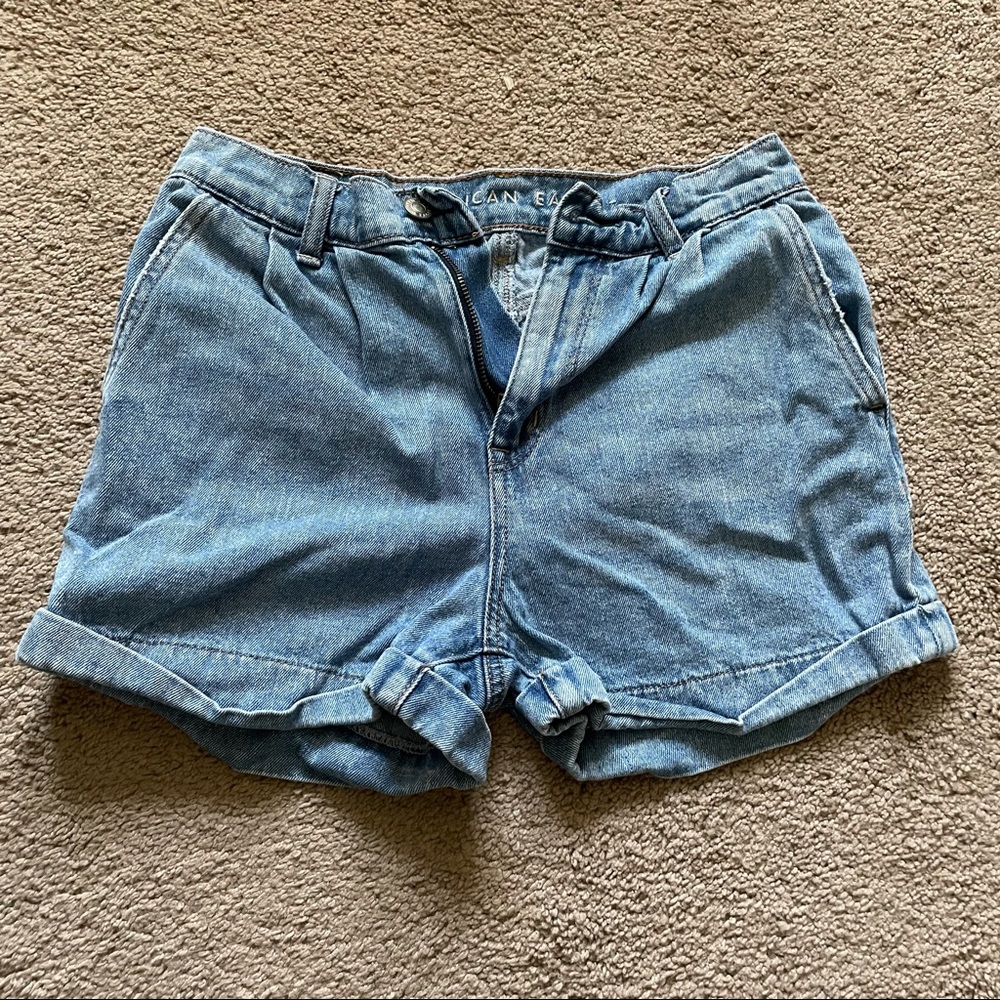 High Waisted Jean Shorts